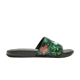 Кроссовки Nike Wmns Benassi Print 'Just Do It', зеленый 618919 300 | green