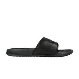 Кроссовки Nike Wmns Benassi JDI Metallic QS 'Metallic Black', черный aa4149 001 | black