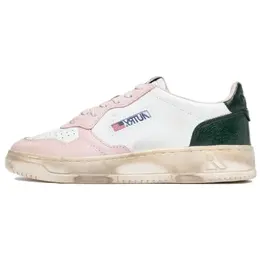 Кроссовки Autry Skateboarding Low-top, белый/розовый/черный avlw-sv37 | light pink
