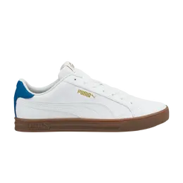 Кроссовки Smash Vulc V3 Lo Puma, белый 380752 08 | white/white/mykonos blue