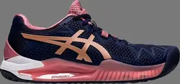 Кроссовки wmns gel resolution 8 'peacoat rose gold' Asics, синий 1042a072 404 | blue