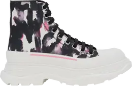 Кроссовки Alexander McQueen Wmns Tread Slick Boot Watercolour Graffiti, разноцветный 733051 w4pm1 8893 | multi-color