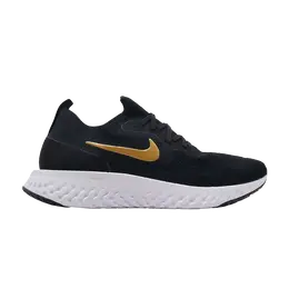 Кроссовки Nike Wmns Epic React Flyknit 'Metallic Gold', черный aq0070 013 | black