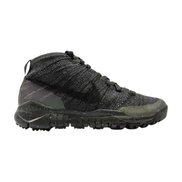 Кроссовки Nike Wmns Flyknit Trainer Chukka 'Black Anthracite', черный 805093 001 | black