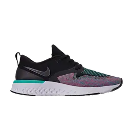 Кроссовки Nike Wmns Odyssey React Flyknit 2 'Ember Jade', черный ah1016 003 | black