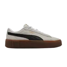 Кроссовки Wmns Smash Platform V2 SD Puma, белый 373037 07 | white/black/gum