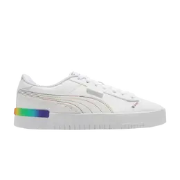 Кроссовки Wmns Jada Puma, белый 384823 02 | white/white/silver