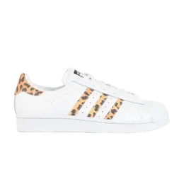 Кроссовки Adidas Wmns Superstar 'White Leopard', белый cq2514 | white