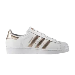 Кроссовки Adidas Wmns Superstar 'White Gold', белый ba8169 | white