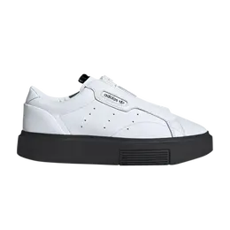 Кроссовки Adidas Wmns Sleek Super Zip 'White Black', белый ef1899 | white