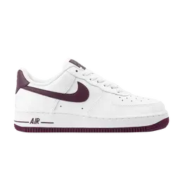 Кроссовки Nike Wmns Air Force 1 Low '07 'Bordeaux', белый ah0287 105 | white