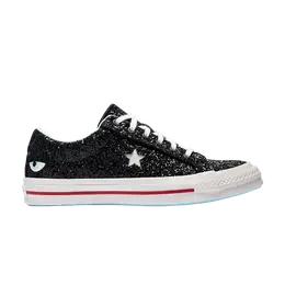 Кроссовки Converse Chiara Ferragni x Wmns One Star Low Top 'Glitter', черный 562024c | black