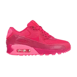 Кроссовки Nike Wmns Air Max 90 Premium 'Fireberry', розовый 443817 600 | pink