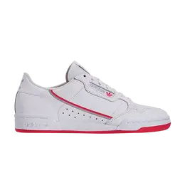 Кроссовки Adidas Wmns Continental 80 'White Shock Red', белый ee3906 | white