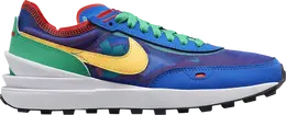 Кроссовки Nike Wmns Waffle One 'Game Royal Citron Green', синий dc2533 402 | blue