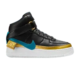 Кроссовки Nike Wmns Air Force 1 Jester XX High 'Black', черный ar0625 001 | black