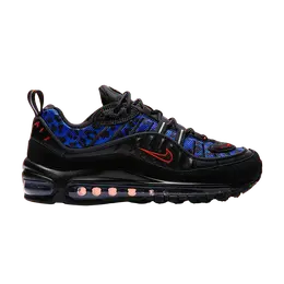 Кроссовки Nike Wmns Air Max 98 Premium 'Leopard Pack', синий bv1978 001 | blue