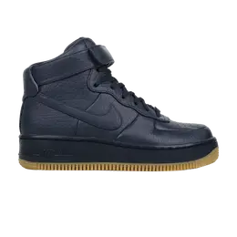 Кроссовки Nike Wmns Air Force 1 Upstep Hi Pinnacle 'Obsidian', синий 857665 400 | blue