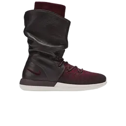 Кроссовки Nike Wmns Roshe Two Hi Flyknit 'Deep Burgundy', красный 861708 600 | red