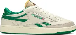 Кроссовки club c revenge vintage 'chalk glen green' Reebok, белый fw4862 | white