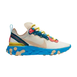 Кроссовки Nike Wmns React Element 55 'Cream Blue', загар bq2728 201 | tan