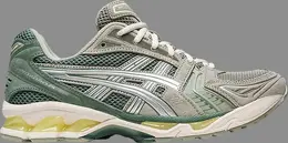 Кроссовки gel kayano 14 'olive grey pure silver' Asics, серый 1201a161 301 | grey