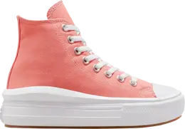 Кроссовки Converse Wmns Chuck Taylor All Star Move Platform High Lawn Flamingo, оранжевый a03544c | orange