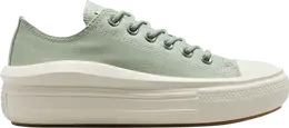 Кроссовки Converse Wmns Chuck Taylor All Star Move Platform Low Summit Sage, зеленый a03558c | green