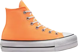 Кроссовки Converse Wmns Chuck Taylor All Star Lift Platform High Peach Beam, оранжевый a03052f | orange