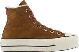 Кроссовки Converse Wmns Chuck Taylor All Star Lift High Clove Brown, коричневый 570034c | brown