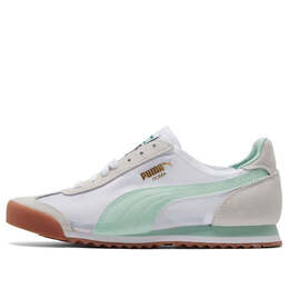 Кроссовки roma og 'white mist green' Puma, белый 387241-02 | white/green