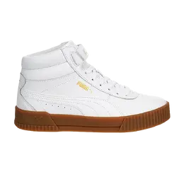 Кроссовки Wmns Carina Mid Puma, белый 386851 01 | white/white/team gold