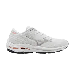 Кроссовки Mizuno Wmns Wave Inspire 17 Waveknit White Papaya, белый j1gd211333