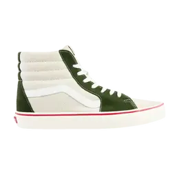 Кроссовки Sk8-Hi Vans, белый vn0a4u3c2tz | marshmallow/kombu green
