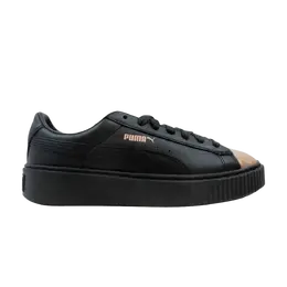 Кроссовки Wmns Basket Platform Metallic Puma, черный 366169 02 | puma black/rose gold