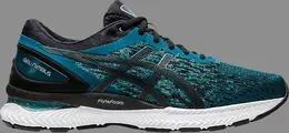 Кроссовки gel nimbus 22 knit 'magnetic blue' Asics, синий 0001807 | blue