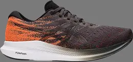 Кроссовки evoride 3 'obsidian shocking orange' Asics, серый 000318 | grey