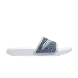 Кроссовки Nike Wmns Benassi LX Slide, белый bq5173 100 | white