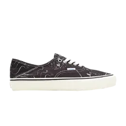 Кроссовки Chris Johanson x Authentic SF Vans, черный vn0a3mu642c | black/antique white