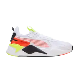 Кроссовки RS-X Patent Jr Puma, белый 372520 02 | white/yellow alert