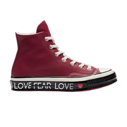 Кроссовки Converse Wmns Chuck 70 Hi 'Love Graphic', красный 563472c | red