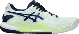 Asics Кроссовки Wmns Gel Resolution 9 Clay 'Pale Mint Blue Expanse', белый 1042a224 301 | white