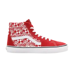Кроссовки Sk8-Hi Vans, красный vn0a32qg3vb | chili pepper/racing red