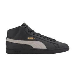 Кроссовки Smash v2 Mid Puma, черный 366924 11 | black/white/gold
