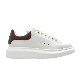 Кроссовки Alexander McQueen Wmns Oversized Sneaker Off-White Bordeaux, белый 553770 wiacv 9092 | off-white bordeaux