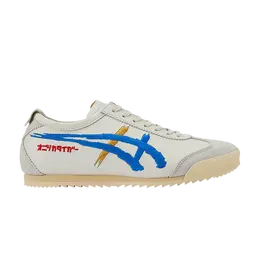 Кроссовки Onitsuka Tiger Wmns Mexico 66 Deluxe Katakana - White Directoire Blue, белый 1182a188 100 | katakana - white directoire blue