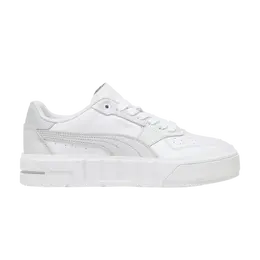 Кроссовки Wmns Cali Court Leather Puma, белый 393802 08 | white/cool light grey