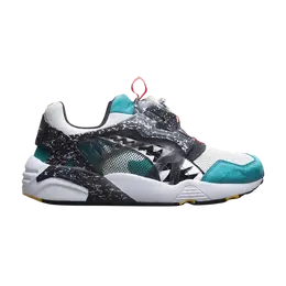 Кроссовки Bait x Disc Blaze Puma, белый 364412 01 | windchime/storm/black