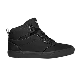 Кроссовки Atwood Hi Canvas Vans, черный vn0a38bv186 | black/black/black