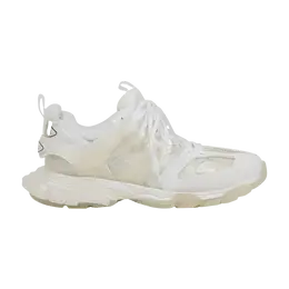 Кроссовки Balenciaga Wmns Track Sneaker Clear Sole - White Cream, красный 647741 w3bm1 9000